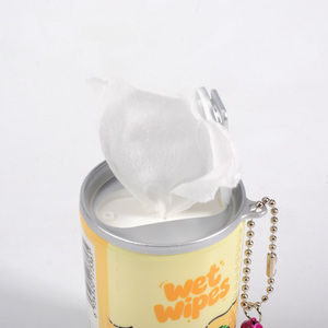 Lenços Umedecidos <span class=keywords><strong>Mini</strong></span> em Lata de Qualidade para Atacado, 30 Unidades, em Tecido Não Tecido, Ecológicos - Product Image 6