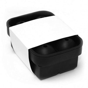 Ensemble de moules à glaçons en silicone sans BPA, moule à glaçons sphériques en silicone 6 sphères et plateau à glaçons carrés en silicone 6 compartiments - Product Image 6