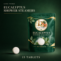 Pastilles de douche à l'eucalyptus sous marque blanche, 15 unités emballées individuellement, ensemble d'aromathérapie, vente en gros