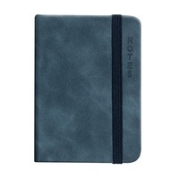 Mini Libreta de Bolsillo Personalizada con Cubierta de Cuero PU y Cierre Elástico para Regalo Promocional y Notas Diarias