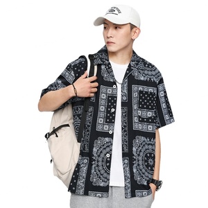 Chemise Hawaïenne Décontractée en Polyester pour Homme – Nouvelle Collection Tendance – Chemise de Plage d'Été Imprimée à Manches Courtes pour Homme – Vente en Gros - Product Image 1