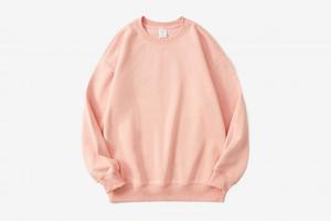 เสื้อสเวตเชิ้ตคอกลมแบบยูนิเซ็กซ์ สีพื้น ทรงโอเวอร์ไซส์ สวมใส่สบายๆ สำหรับฤดูใบไม้ร่วง ผลิตจากผ้าฝ้ายถัก แขนเสื้อแบบปกติ - Product Image 3