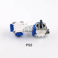 NSLikey Joystick à effet Hall analogique 3D K-Silver pour Xbox One PS4 PS5 Joystick analogique électromagnétique 3D