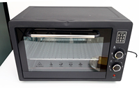 Four grille-pain électrique compact multifonction numérique de 48 litres, combiné à une friteuse à air, pour la cuisine et la pâtisserie à domicile