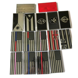 Autocollants personnalisés 3d logo voiture emblème USA Américain Angleterre Italie <span class=keywords><strong>France</strong></span> Drapeau National autocollants voiture - Product Image 2