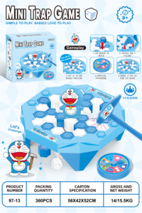 Mini Jeu Interactif en Plastique Pingouin pour Fêtes Familiales, Âge 2 à 14 Ans, Moments de Dégivrage, Jouets Éducatifs - Product Image 5