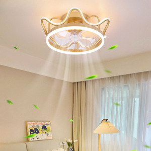 Değişken Frekanslı Salınımlı, Basit ve Modern Tavan Lambası, Fan, Yemek Odası, İskandinav Tipi Asma, Ana Yatak Odası, - Product Image 1