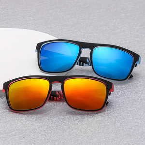<span class=keywords><strong>Lunettes</strong></span> de <span class=keywords><strong>soleil</strong></span> carrées pour hommes, sport, vente en gros d'usine à bas prix - Product Image 6