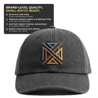 Casquettes de baseball 6 panneaux, style Dad Hat, en tissu Oxford, avec broderie de logo personnalisée, non structurées, visière courbée, style vintage sportif, motif feuille Argyle, unisexe