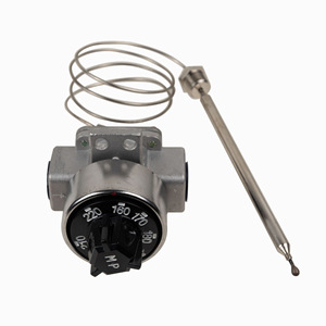 Termostato comercial para freidora de 160-220°C, de acero inoxidable, con control de gas para freidora de inmersión. - Product Image 2