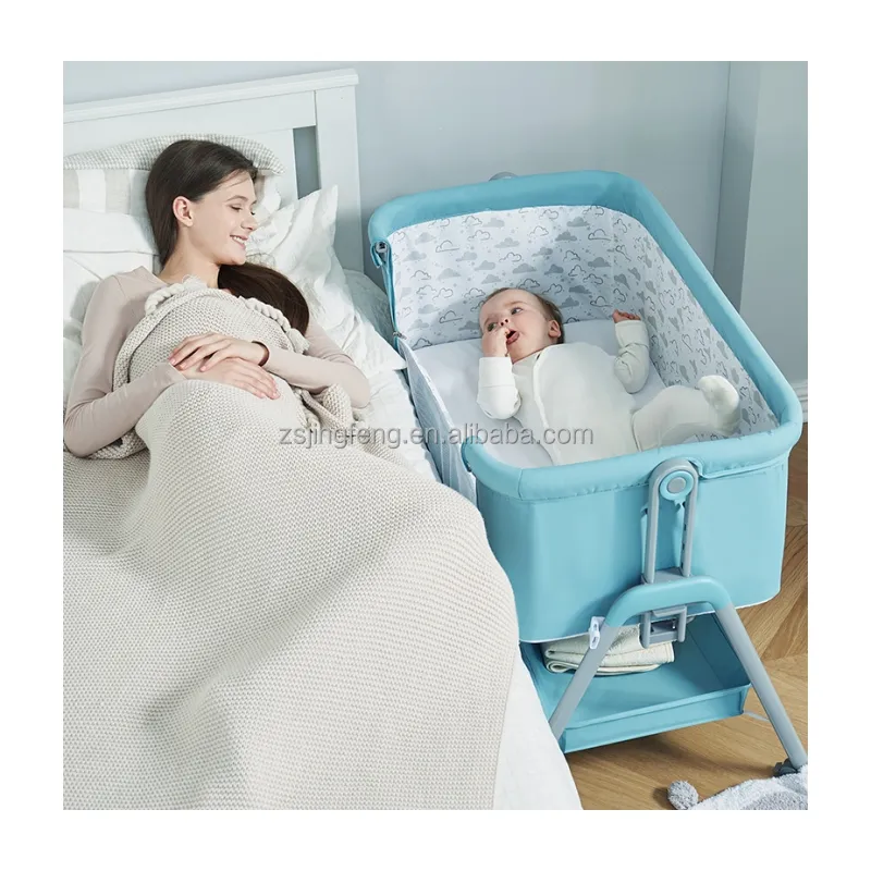 Lit pliant portable pour bébé, berceau multifonctionnel 3 en 1, berceau de voyage pour bébé