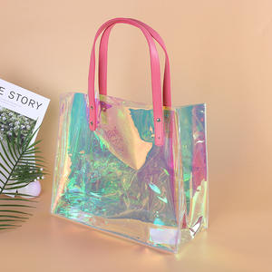 <span class=keywords><strong>PROMO</strong></span> Tas Kustom Holografik Transparan Tas Tangan Laris Tas Belanja Hologram - Product Image 3