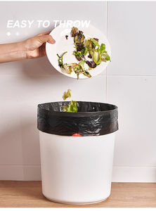 أكياس قمامة بلاستيكية كبيرة قابلة للتحلل الحيوي مع رباط للإغلاق للاستخدام المنزلي، مبيعات ساخنة - Product Image 3