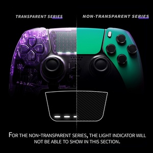 Coques de protection avant personnalisées EXtremeRate pour manette Dualsense PS5 Edge - Product Image 5