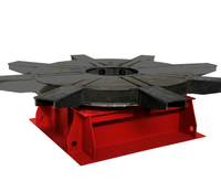 Plateau tournant de soudage Yueda avec mandrin, table de travail rotative pour soudage, plateforme pivotante