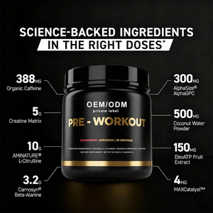 Integratore Sanitario Creatina BCAA Rapido Potenziamento Muscolare Supporto Pre-Allenamento in Polvere - Product Image 2