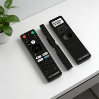 Télécommande vocale de remplacement Green Box MK032 avec code fixe et boutons personnalisés pour Smart TV et domotique