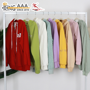 Sudadera con Capucha <span class=keywords><strong>de</strong></span> Invierno KungFu KingAAA para Mujer, Sudadera con Cremallera, Corte Holgado, Manga Larga, <span class=keywords><strong>Ropa</strong></span> Usada en <span class=keywords><strong>Liquidación</strong></span> - Product Image 4