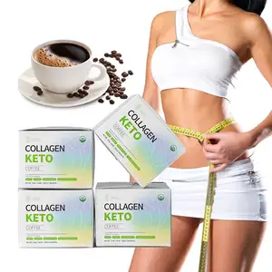 Herbal Keto Coffee Soluble Powder Weight Loss Drink Healthy Meal Replacement Mushroom Coffee With Medicinal Mushroom Extract