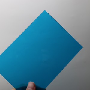 Panneau de <span class=keywords><strong>cloison</strong></span> en <span class=keywords><strong>polycarbonate</strong></span> blanc/bleu résistant aux UV, panneau pare-soleil pour la construction à Dubaï - Product Image 2