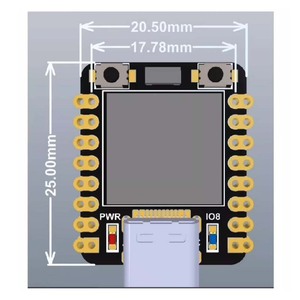 Placa DE DESARROLLO OLED con módulo OLED de 0,42 pulgadas, antena de cerámica <span class=keywords><strong>ESP32</strong></span>, placa de desarrollo Supermini, Wifi, Bluetooth, 1 unidad - Product Image 3