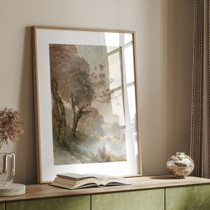 SQ French Country Prints Set Wall Gallery Art Vintage Canvas Prints Decoración rústica Cozy Neutral Muted Prints Art Painting - Product Image 6
