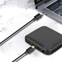 Batería Externa Tipo-C de 60w, Suministro de Fábrica 2026, Buena Calidad, 2 en 1, Inalámbrica, 24000mAh, Estación de Energía Portátil
