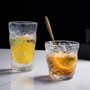 Đơn giản và sang trọng glaciar kết cấu cốc thủy tinh mờ một bổ sung phong cách cho bộ sưu tập chai thủy tinh của bạn - Product Image 4