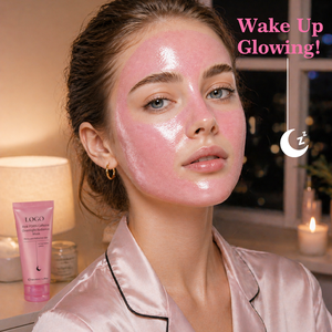 GUOCUI BIO TECH Soin de la peau du visage coréen, <span class=keywords><strong>masque</strong></span> de nuit hydratant anti-âge, anti-rides, rose, PDRN, caféine, collagène, pour le visage - Product Image 4