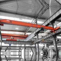 Pont roulant monopoutre Nucleon de 3, 5, 10 et 20 tonnes, portance de levage de 6m, 9m, 12m et 18m