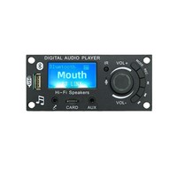 Module de décodage MP3 à écran LCD de haute qualité pour accessoires audio de voiture DIY, carte amplificateur audio JQ-D132BT CN