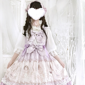Pizzo fiocco ragazza Lolita abito Lolita gotico <span class=keywords><strong>cameriera</strong></span> Costume Cosplay abito Lolita abito Lolita - Product Image 2
