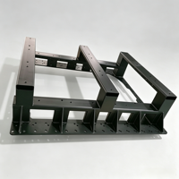 Châssis de rack en acier inoxydable sur mesure de grande précision pour équipement mécanique, usinage par soudage, fabrication de tôlerie
