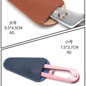 Étui de protection coloré en cuir personnalisé pour ciseaux de couture, idéal comme cadeau promotionnel - Product Image 3