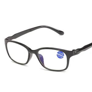 Presbiopi Bingkai TR Full Rim 8025 Minus 250 Penyaring Biru Sinar Biru Penyaring Grosir Kacamata Baca Korektif Wanita