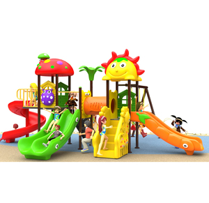 <span class=keywords><strong>Toboggan</strong></span> pour enfants avec <span class=keywords><strong>balançoire</strong></span> Équipement d'amusement Installations du parc Aire de jeux commerciale extérieure pour enfants - Product Image 1