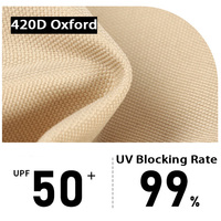 Tissu gonflable portatif de luxe de la tente 420D Oxford de camping d'ouverture automatique