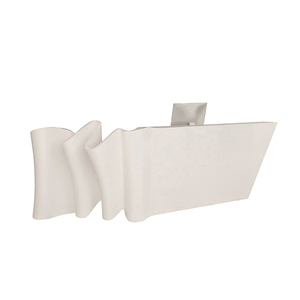 Tira decorativa de oro blanco para salón, escritorio de peluquería redondo, pequeño, barato - Product Image 1