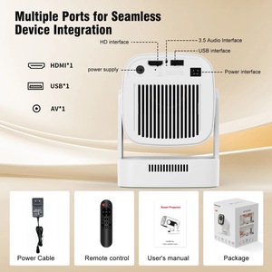Hy260 Pro 4K 1080p Thông minh chiếu wifi6 bt5.4 <span class=keywords><strong>Android</strong></span> 11 cho rạp chiếu phim ngoài trời di động proyector hy260pro <span class=keywords><strong>LED</strong></span> LCD Mini Máy chiếu - Product Image 5