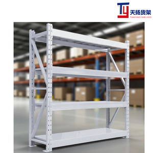 رف تخزين في المستودعات أرفف قابلة للتعديل بحجم عادي مع أرفف صناعية يمكن لكل طبقة أن تتحمل من من من من من من من من من من من من من من من - Product Image 6