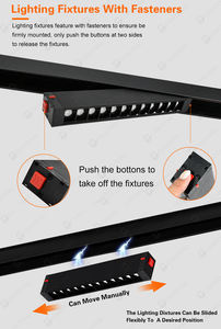 220V Wifi Dimmbare Decken profil <span class=keywords><strong>Fase</strong></span> Gu10 Flood Spot Stretch Rail Führung <span class=keywords><strong>LED</strong></span> Magnets chienen Lichter Licht leiste Modern COB 50000 - Product Image 4