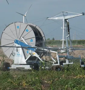 2023 Recém Reel aspersão irrigação/Irrigação Automática Sprinkler Machine for Agricultural