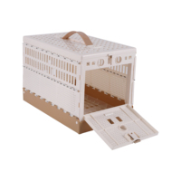 Cage de transport et d'entraînement pliable en plastique pour pigeons, respirante et multi-tailles, pour le transport et l'entraînement des oiseaux