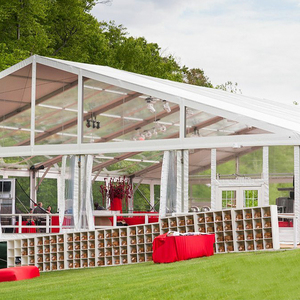All'aperto gigante in alluminio festa di nozze evento temporaneo grandi tende a tendone strutturate per impieghi gravosi tutto l'anno per una capacità di 1000 persone - Product Image 2