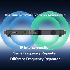 Répéteur radio bidirectionnel numérique Quansheng MX-R5300 DMR 50W VHF UHF, Répéteur de base double fréquence, <span class=keywords><strong>Réseau</strong></span> Adhoc <span class=keywords><strong>SFR</strong></span> - Product Image 5