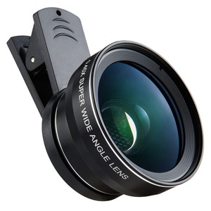 Mobile Lens 0.45X Super Wide Angle Optical Glass Clip On For Smartphone Photography - Product Image 1