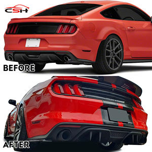Chaoshenghang - Difusor de Parachoques Trasero R-Spec V2, Accesorios para Kit de Carrocería para Ford <span class=keywords><strong>Mustang</strong></span> 2015 <span class=keywords><strong>2016</strong></span> 2017, Venta al por Mayor de Fábrica - Product Image 4