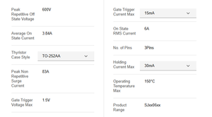 Nouveau composant électronique d'amplification TAIYAN 3 broches 6A 125C SJ6008DRP - Product Image 6