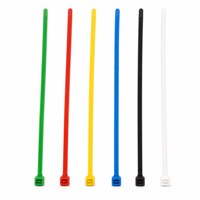 Attaches de câbles en nylon PA66 ZCEBOX, autobloquantes, robustes, pour câblage électrique industriel