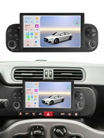 Radio MEKEDE con Pantalla para Auto, GPS, Navegación, Carplay, Sistemas de Interfaz de Usuario Múltiples Integrados para Fiat Panda 2013-2020 de 7 Pulgadas